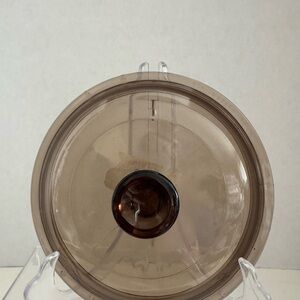 Pyrex Vision Amber Brown V-1-C  Replacement Glass Lid.